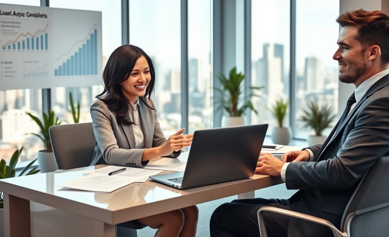 Image illustrant le concept de financement rapide pour le paiement des dettes.