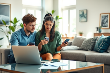 Image illustrant un prêt personnel via une application en 24 heures.