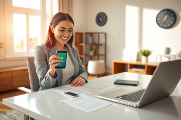 Image représentant un prêt personnel rapide pour une réception d'argent immédiate.