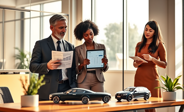 Image d'un véhicule financé par un Crédit Auto Premium avec assurance incluse, illustrant les avantages d'un taux fixe.