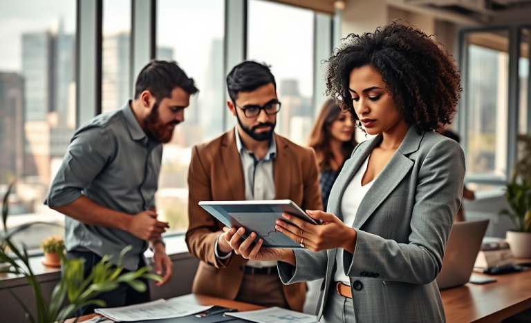 Image illustrant le concept de prêt personnel pour travailleurs indépendants avec limite intelligente.