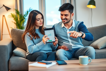 Image illustrant le concept de Prêt Personnel Intelligent avec Gestion de Rattes Flexibles.