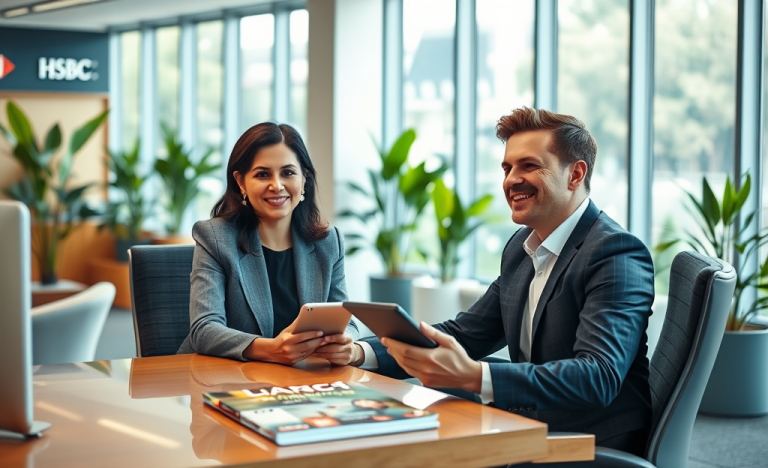 Image illustrant le prêt personnel HSBC et son approbation rapide pour des urgences financières.