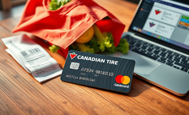 Image illustrant les avantages de la Carte Canadian Tire Triangle Mastercard.