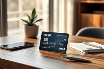 Image illustrant la Carte Mogo Visa Platinum Prépayée et ses avantages sécurisés pour la gestion des dépenses.