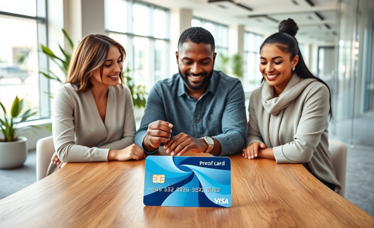 Image représentant les cartes de paiement prépayées de Carte Peoples Trust.