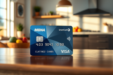 Image de la Carte MBNA Smart Cash Platinum illustrant ses récompenses et avantages.