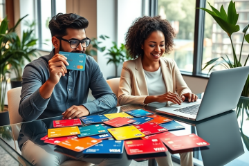 Image illustrant la comparaison des cartes de crédit avec cashback et avantages.